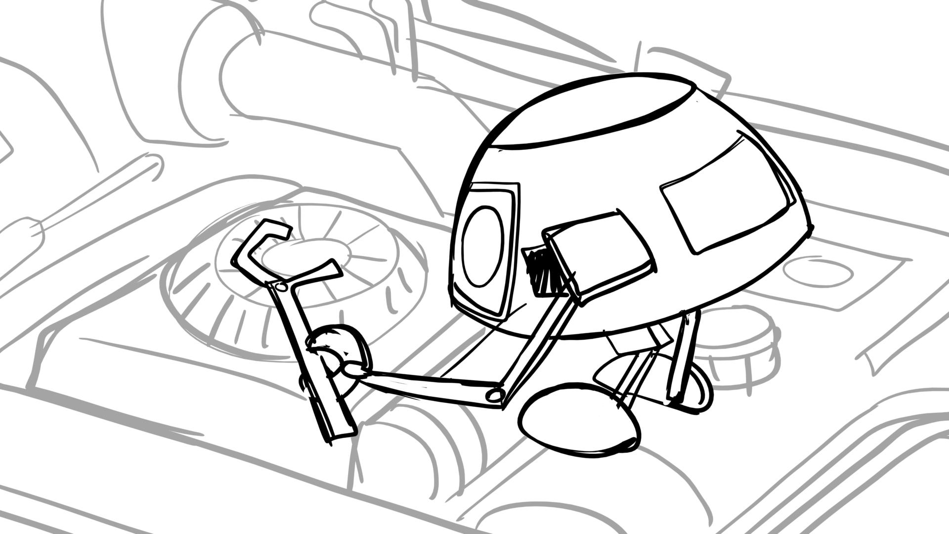 Fun with Nubs — Ep. 108, lámina 058, storyboard by Melissa Ballesteros